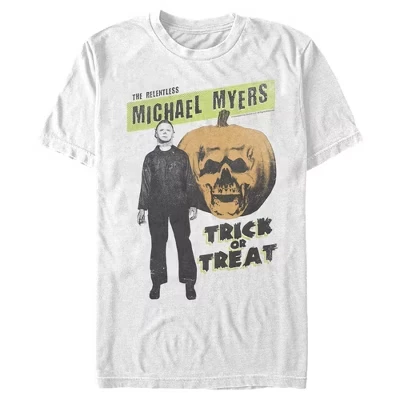 Мужская футболка Halloween II Michael Myers, белая
