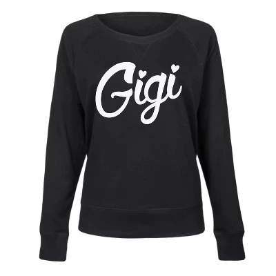 Женский лонгслив Instant Message Gigi Script, черный