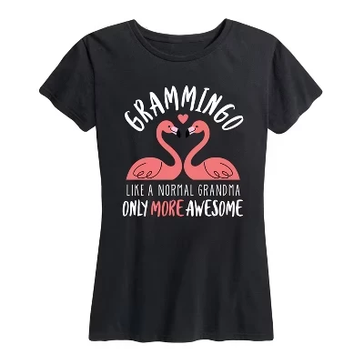 Women's -  - Grammingo Short Sleeve Graphic T-Shirt black