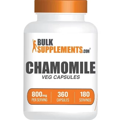 Капсулы с экстрактом ромашки BulkSupplements