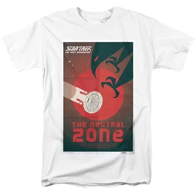 Tng Сезон 1 Серия 26 Футболка для взрослых Белая white