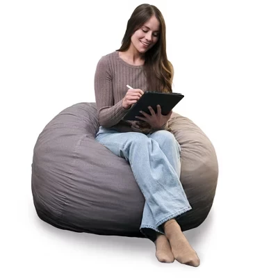 Кресло-мешок Bean Bag со съемным чехлом, наполнителем из пенопласта, различных размеров и тканей, для всех возрастов.