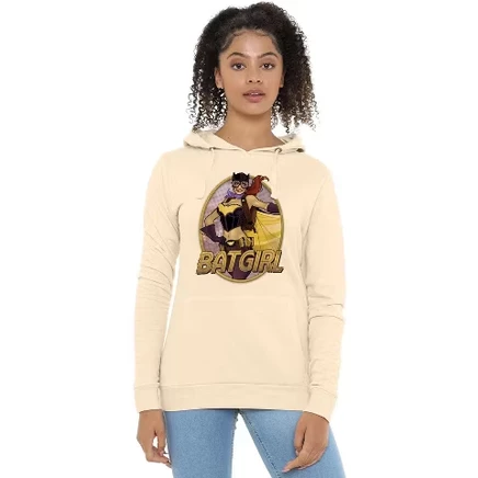 Женская худи Justice League JLA Batgirl Bombshell, stone