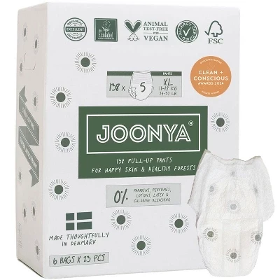 Подгузники-трусики Joonya 138 шт ультратонкие ночные