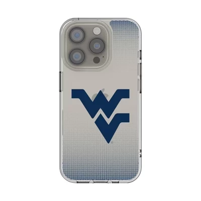 Льняной прозрачный чехол для мобильного телефона NCAA Big 12 университетов Западной Вирджинии для альпинистов Apple iPhone
