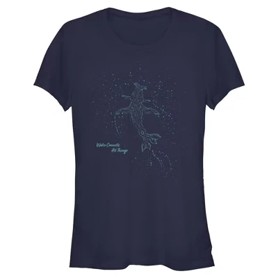Женская футболка Juniors Womens : Огонь и зола, Вода Тулкуна соединяют все воедино.