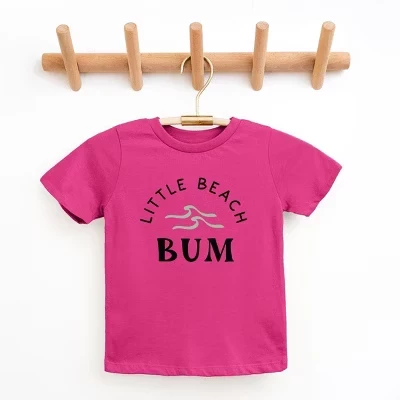 Детская футболка The Juniper Shop Little Beach Bum, ягодная