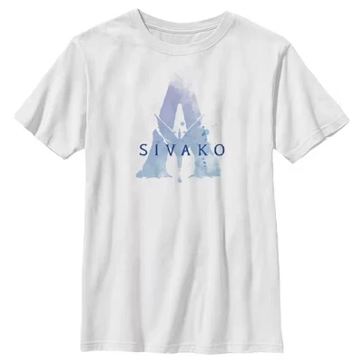 Футболка для мальчиков Avatar «Сивако», белая