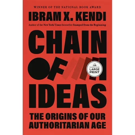 Книга «Цепь идей» Ibram X. Kendi, крупный шрифт