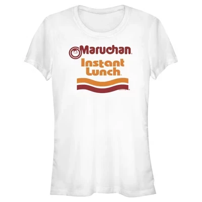 Женская футболка Maruchan Instant Lunch Label, белая