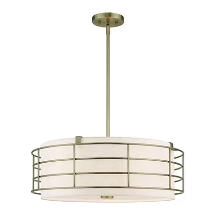 Подвес Livex Lighting Blanchard, состаренная латунь