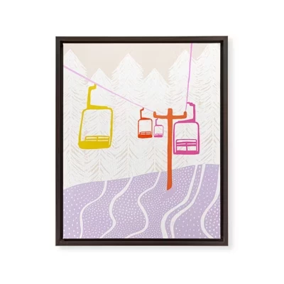 Картина на холсте Society6 SunshineCanteen, коричневая