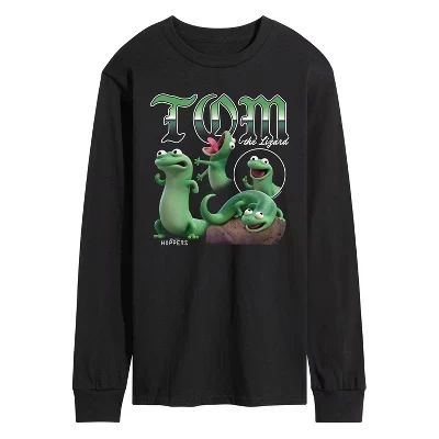Мужской лонгслив Hoppers Tom Lizard Bootleg, черный