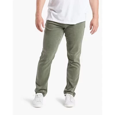 Мужские джинсы Mugsy Classic Fit стрейч-деним, оливковые