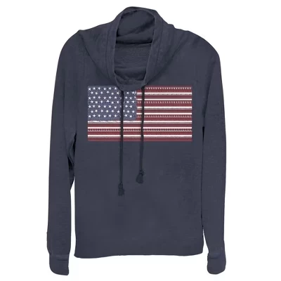 Женский свитшот Lost Gods American Flag, синий