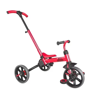 Детский мотодельтаплан YVolution Y Velo Flippa 4 в 1, красный