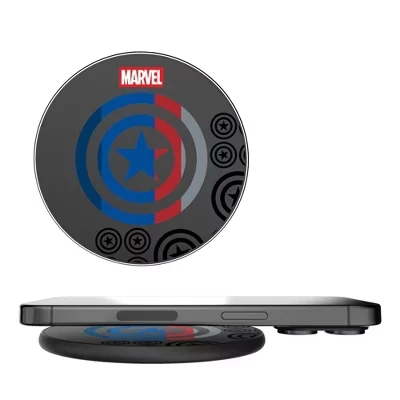 Зарядка Keyscaper Avengers Sigil 15 Вт, Капитан Америка