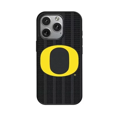 NCAA Big Ten Universities Текстовый фон, совместимый с MagSafe Чехол для мобильного телефона Apple iPhone oregon ducks