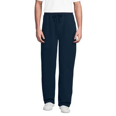 Мужские широкие спортивные штаны lands end serious sweats, синие