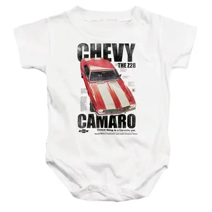 Боди для младенцев Chevrolet Camaro Z28, белое