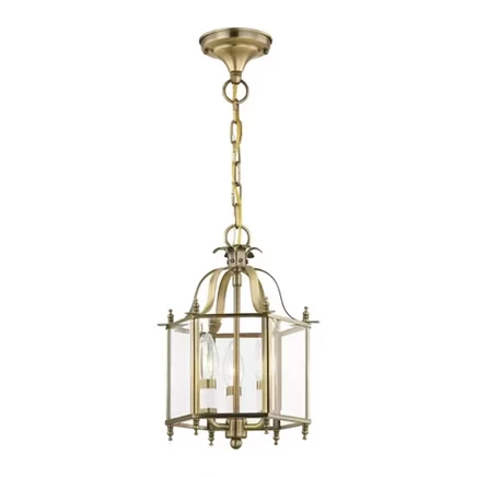 Подвес Livex Lighting Livingston, 3 лампы, под старую латунь