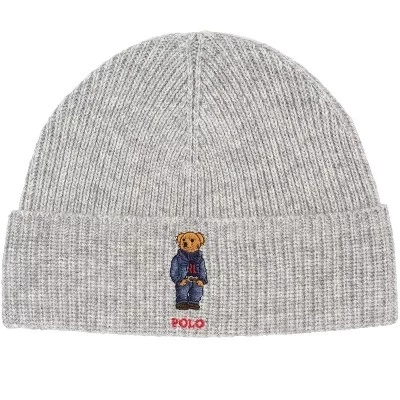 Мужская однотонная праздничная шляпа Polo Ralph Lauren с изображением медведя из вереска Андовера