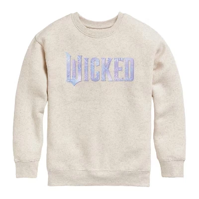 Детская толстовка Wicked с логотипом, натуральная