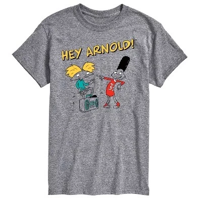 Мужская футболка с коротким рукавом Best Buds с графическим рисунком athletic heather