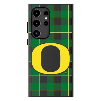NCAA Big Ten Universities Клетчатый чехол для мобильного телефона, совместимый с MagSafe, для Samsung Galaxy oregon ducks