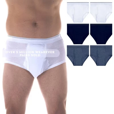 Мужские трусы от недержания мочи Super Absorbency в ассортименте из 6 упаковок