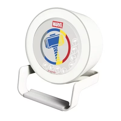 Беспроводная зарядная станция Keyscaper Marvel с ночником и Bluetooth-колонкой, thor