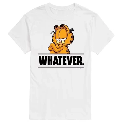 Мужская футболка Garfield Whatever, белая