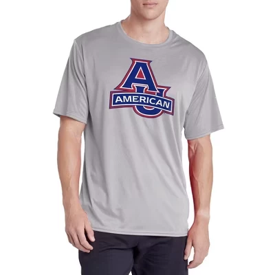 Мужская футболка NCAA American University, меланж