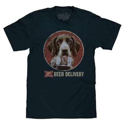 Футболка для собак TEE LUV Miller High Life, черная