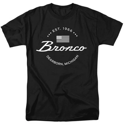 Мужская футболка Bronco Established Date черного цвета