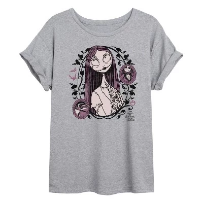 Женская футболка Sally Art Nouveau с объемным рисунком в стиле оверсайз