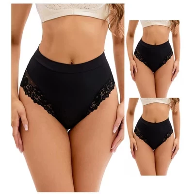 Женские трусы INSPIRE CHIC, 3 шт., черные