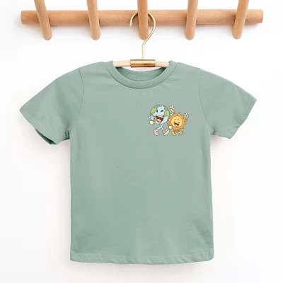 Молодежная футболка с коротким рукавом SmileyWorld Earth Day Every Day из морской пены