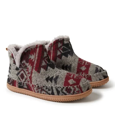 Мужские тапочки-ботинки Dearfoams Brixen, черные