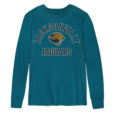 Мальчиковая футболка NFL Jacksonville Jaguars с длинным рукавом