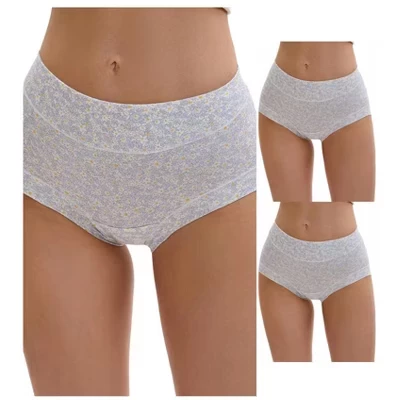 Женские хлопковые трусы INSPIRE CHIC, 3 пары, голубые