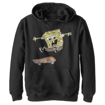 Мужская толстовка с капюшоном Bob Pull Over для скейтбординга черного цвета