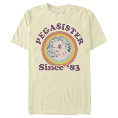 Мужская футболка Pegasister в стиле ретро с 1983 года бежевого цвета