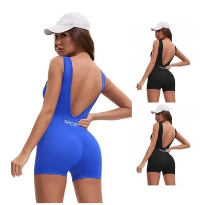 Женский боди INSPIRE CHIC V-back утягивающее, 3 шт (1 синий, 2 черных)