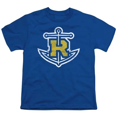 Футболка Rollins College Distressed Primary Kids для молодежи Royal Blue королевский синий