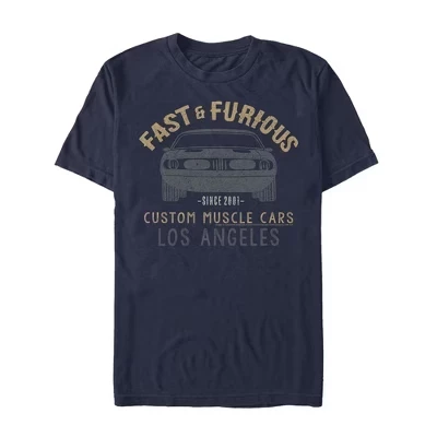 Мужская футболка Fast & Furious Custom Muscle Car для мужчин