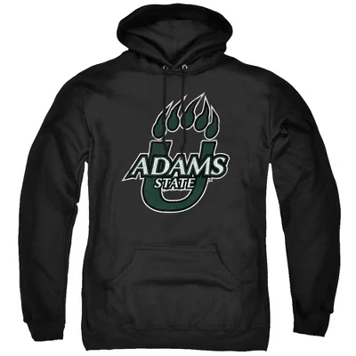 Мужская официальная толстовка с капюшоном Adams State University Official Distressed Primary, черная