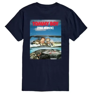 Мужская футболка Tommy Boy Poster, синяя