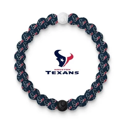 Браслет с логотипом NFL Houston Texans синего цвета