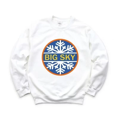 Женский свитшот Simply Sage Market «Big Sky», белый